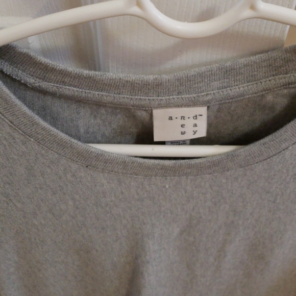 NWOT A.n.d. short sleeve top - Picture 2 of 2